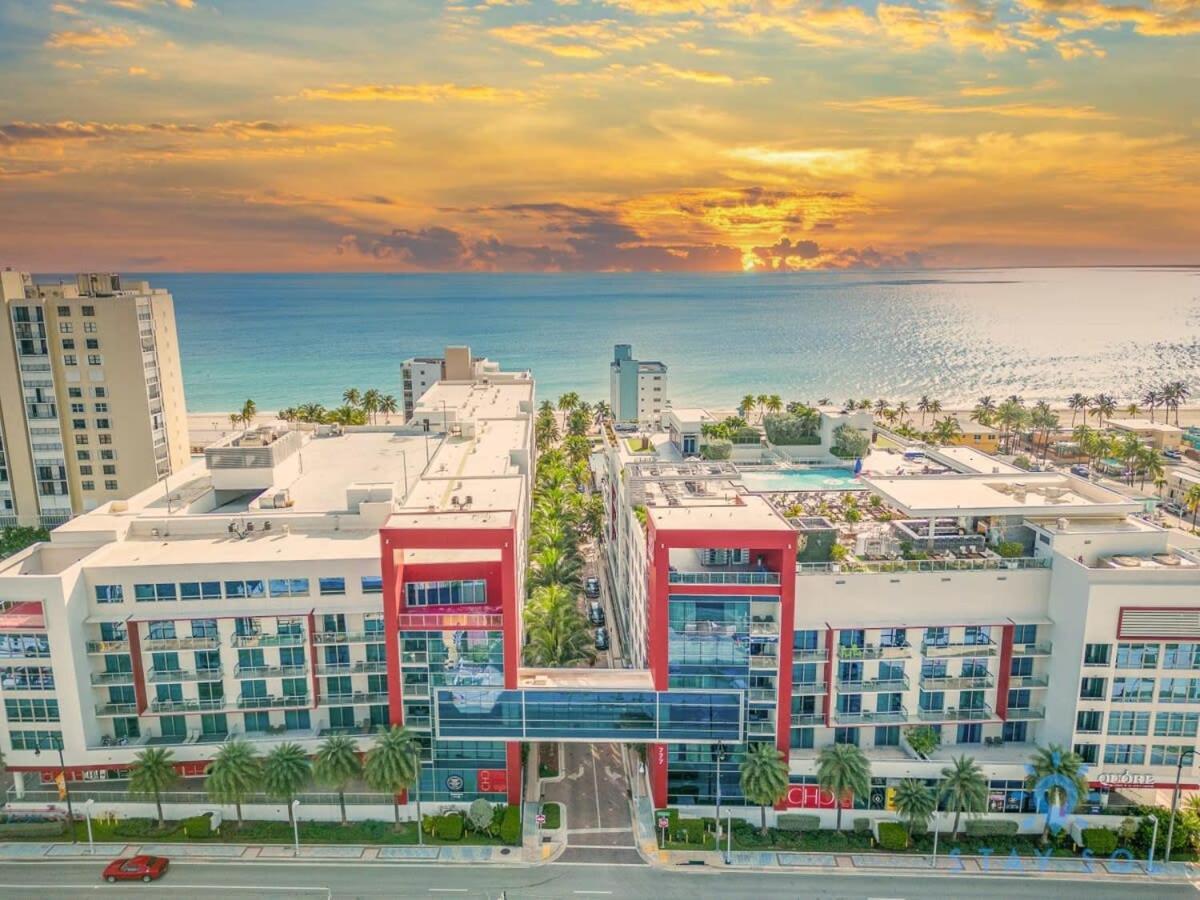 Hollywood Beach Broad - Walk - Gym - Amazing Pool מראה חיצוני תמונה