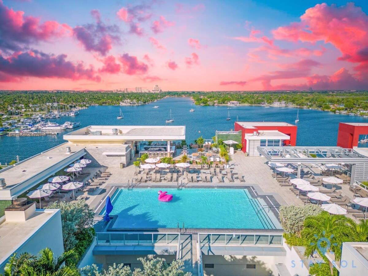 Hollywood Beach Broad - Walk - Gym - Amazing Pool מראה חיצוני תמונה
