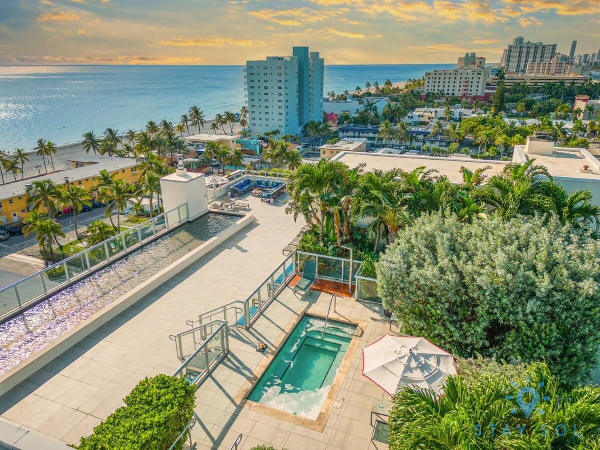 Hollywood Beach Broad - Walk - Gym - Amazing Pool מראה חיצוני תמונה